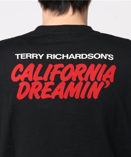 HYSTERIC GLAMOUR（ヒステリックグラマー）の「TR-CA DREAMIN’-FA pt T-SH（Tシャツ/カットソー・メンズ・レッド/ホワイト/ブラック・X-SMALL/SMALL/MEDIUM/LARGE）」の8枚目の写真