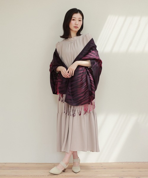 超美品】CELINE 超大判 ストール マカダム柄 レオパード
