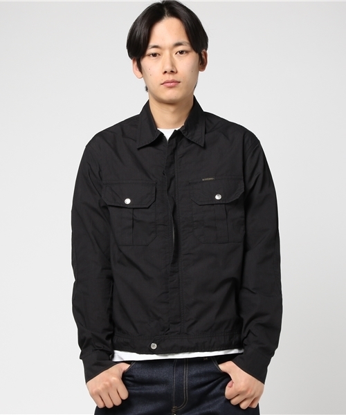 HYSTERIC GLAMOUR(ヒステリックグラマー)の「ワークJK(ブルゾン・メンズ・インディゴブルー/カーキ/ブラック・SMALL/MEDIUM/LARGE)」の17枚目の写真