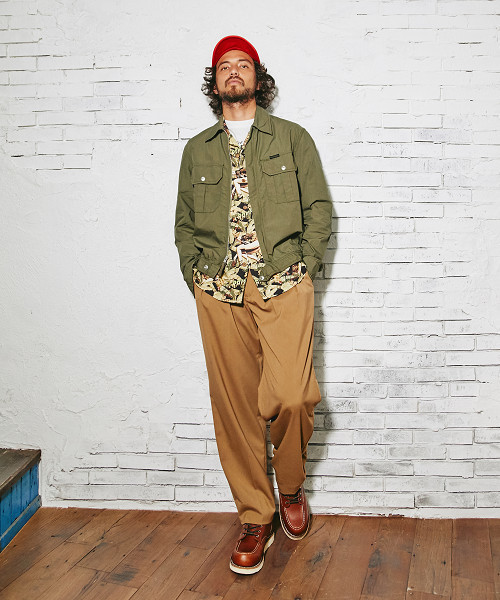 HYSTERIC GLAMOUR(ヒステリックグラマー)の「ワークJK(ブルゾン・メンズ・インディゴブルー/カーキ/ブラック・SMALL/MEDIUM/LARGE)」の15枚目の写真