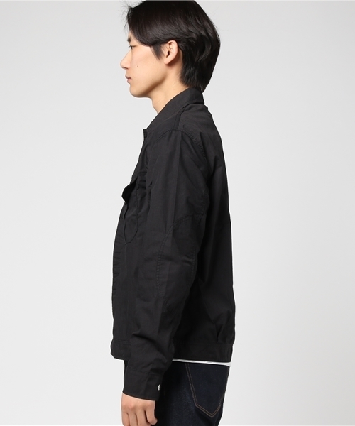 HYSTERIC GLAMOUR(ヒステリックグラマー)の「ワークJK(ブルゾン・メンズ・インディゴブルー/カーキ/ブラック・SMALL/MEDIUM/LARGE)」の14枚目の写真