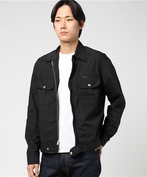 HYSTERIC GLAMOUR(ヒステリックグラマー)の「ワークJK(ブルゾン・メンズ・インディゴブルー/カーキ/ブラック・SMALL/MEDIUM/LARGE)」の12枚目の写真