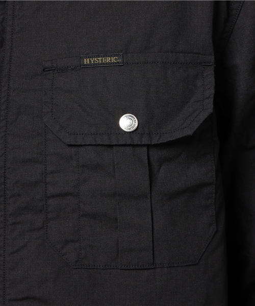 HYSTERIC GLAMOUR(ヒステリックグラマー)の「ワークJK(ブルゾン・メンズ・インディゴブルー/カーキ/ブラック・SMALL/MEDIUM/LARGE)」の9枚目の写真