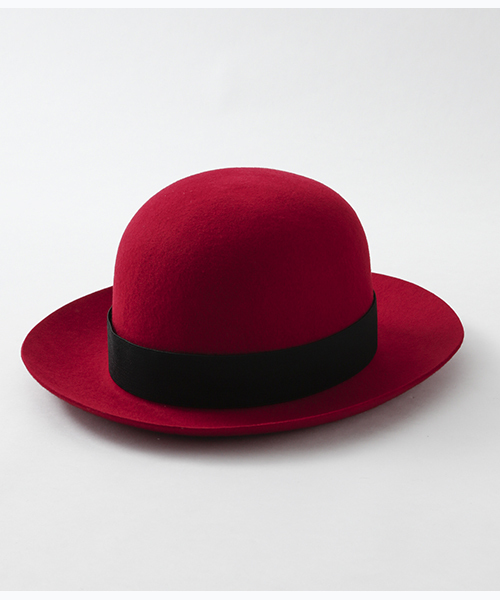 junhashimoto（ジュンハシモト）の「HAND-GRIP TRAVELERS HAT（ハット・メンズ・チャコールグレー/ブラック/レッド/キャメル/オフホワイト・4/3）」の5枚目の写真