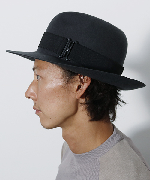 junhashimoto（ジュンハシモト）の「HAND-GRIP TRAVELERS HAT（ハット・メンズ・チャコールグレー/ブラック/レッド/キャメル/オフホワイト・4/3）」の10枚目の写真