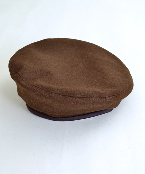 MERLOT（メルロー）の「ベレー帽4378（ハンチング/ベレー帽・レディース・グレー/ブラウン/ブルーグリーン/イエロー/ワイン/グリーン/ブラック・FREE）」の3枚目の写真