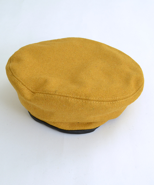 MERLOT（メルロー）の「ベレー帽4378（ハンチング/ベレー帽・レディース・グレー/ブラウン/ブルーグリーン/イエロー/ワイン/グリーン/ブラック・FREE）」の6枚目の写真