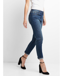 GAP | Gap ミッドライズ セルヴィッジ ベストガールフレンドジーンズ(デニムパンツ)