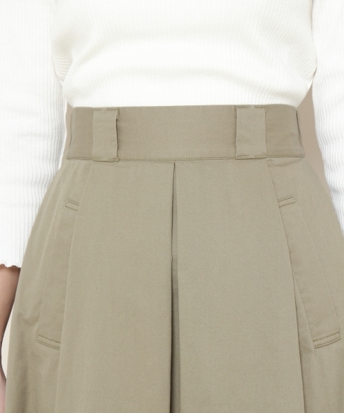 PAGEBOY（ページボーイ）の「チノマキシフレアスカート（スカート・レディース・ベージュ/レッド/オフホワイト/カーキ・FREE）」の11枚目の写真