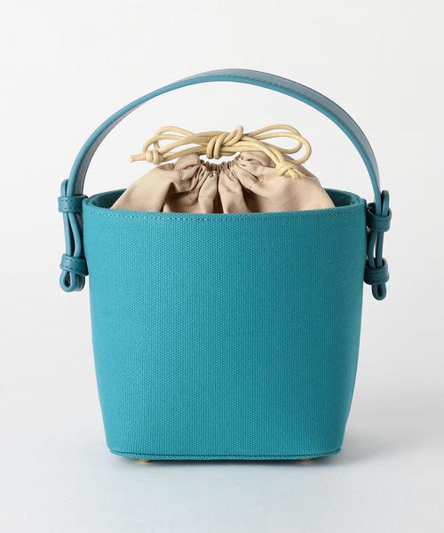 Jewel Changes(ジュエルチェンジズ)の「JC バケツ キャンバスバッグ(トートバッグ・レディース・ブラック/イエロー/コバルトブルー・FREE)」の1枚目の写真