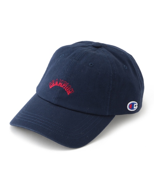 Champion（チャンピオン）の「【Champion】洗いツイルローキャップ（キャップ・レディース・ブラック/ネイビー/キナリ/ブルー系その他4・FREE）」の3枚目の写真