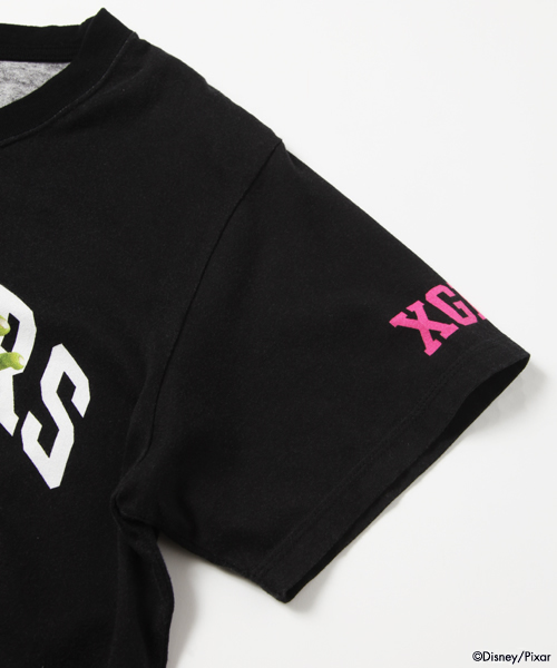 X-girl（エックスガール）の「Disney（ディズニー） / MU SCARE S/S BIG TEE（Tシャツ/カットソー・レディース・ホワイト/ブラック・ONE SIZE）」の9枚目の写真