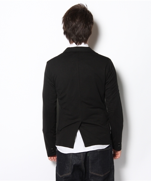 CIAOPANIC（チャオパニック）の「【Ciaopanic】TR天竺テーラード（テーラードジャケット・メンズ・ブラック/グレー/ブルー・MEDIUM/LARGE）」の6枚目の写真