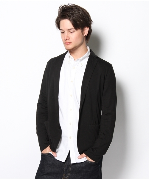 CIAOPANIC（チャオパニック）の「【Ciaopanic】TR天竺テーラード（テーラードジャケット・メンズ・ブラック/グレー/ブルー・MEDIUM/LARGE）」の7枚目の写真