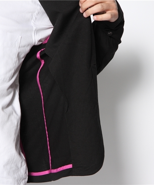 CIAOPANIC（チャオパニック）の「【Ciaopanic】TR天竺テーラード（テーラードジャケット・メンズ・ブラック/グレー/ブルー・MEDIUM/LARGE）」の11枚目の写真