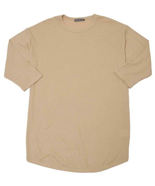 MinoriTY（マイノリティ）の「ワッフルオーバーサイズロングスリーブTシャツ（Tシャツ/カットソー・メンズ・ワイン/ライトグレー/ベージュ/ネイビー/ブラック・L/M）」の16枚目の写真