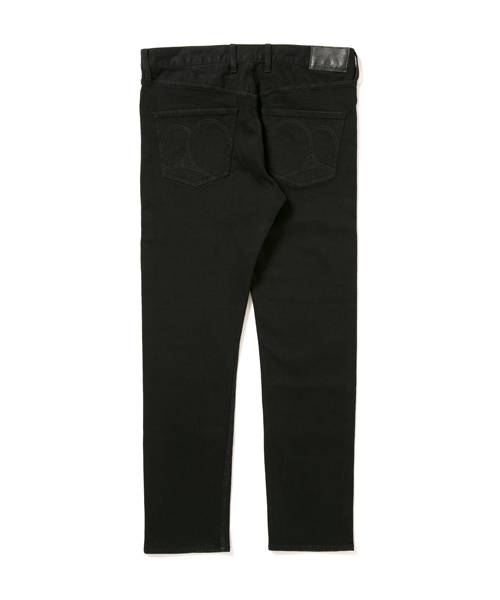 APPLEBUM（アップルバム）の「"Kate" Slim Stretch Black Denim Pants（デニムパンツ・メンズ・ブラック系その他・32inch/30inch/34inch/36inch）」の2枚目の写真