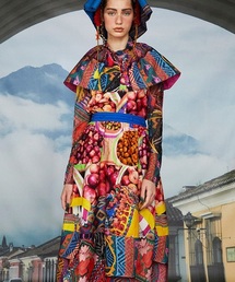 TSUMORI CHISATO / ツモリチサト TC83JK069 グアテマラマーケット 半袖カットソー TSUMORI CHISATO - 【TSUMORICHISATO】TC83JK069 グアテマラ