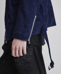 ▼極美品✨TRUNO by NOISEMAKERライダースジャケット ラムレザー TRUNO by NOISE MAKER（トルノバイノイズメーカー）の「BIG