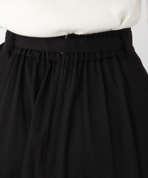 GLOBAL WORK（グローバルワーク）の「ベルトチノマキシフレアスカート/804887（スカート・レディース・ブラック/カーキ/ベージュ・LARGE/MEDIUM）」の12枚目の写真