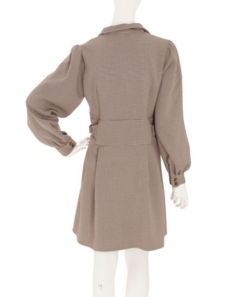 jouetie（ジュエティ）の「レトロカラーワンピース（ワンピース・レディース・オフホワイト/ブラウン/カーキ・MEDIUM）」の12枚目の写真