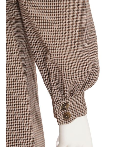 jouetie（ジュエティ）の「レトロカラーワンピース（ワンピース・レディース・オフホワイト/ブラウン/カーキ・MEDIUM）」の13枚目の写真