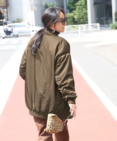 2WAY】MA-1×ボアリバーシブルブルゾン（ブルゾン）｜coca（coca