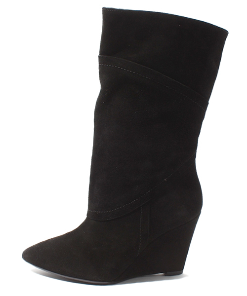 Soareak（ソアリーク）の「【PAOLO MATTEI】 ポインテッドミドルブーツ（ブーツ・レディース・ブラック/グレー・37/38）」の3枚目の写真