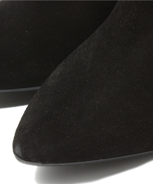 Soareak（ソアリーク）の「【PAOLO MATTEI】 ポインテッドミドルブーツ（ブーツ・レディース・ブラック/グレー・37/38）」の7枚目の写真