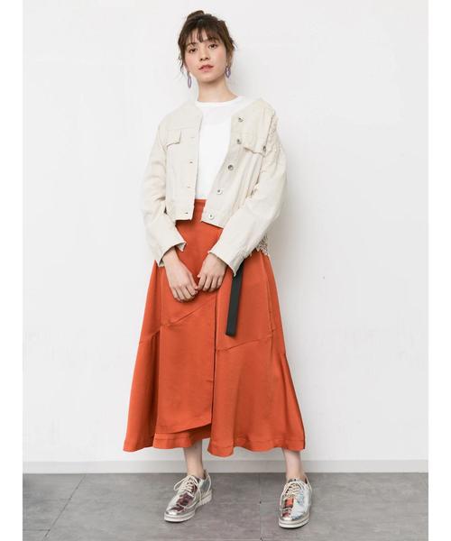 Editt by YECCA VECCA（エディットバイイェッカヴェッカ）の「レ－ス＆フリンジジャケット①（ブルゾン・レディース・アイボリー・フリー）」の16枚目の写真