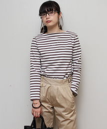 ORCIVAL / オーシバル　コットンロードロングスリーブバスクシャツボーダー ＃B211ST / ロンT