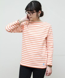 ORCIVAL / オーシバル コットンロードロングスリーブバスクシャツボーダー #B211ST / ロンT