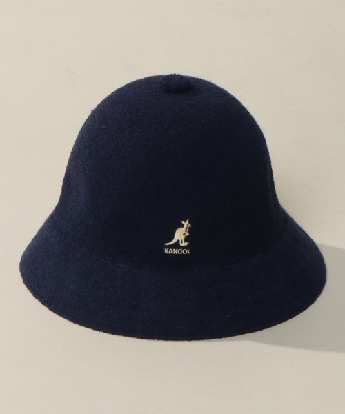 KANGOL（カンゴール）の「KANGOL バミューダカジュアル（ハット・レディース・ホワイト/ブラック/ネイビー/ピンク・M/L）」の3枚目の写真