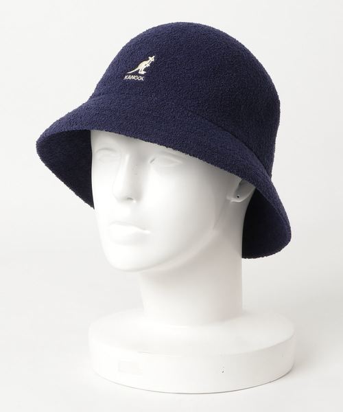 KANGOL（カンゴール）の「KANGOL バミューダカジュアル（ハット・レディース・ホワイト/ブラック/ネイビー/ピンク・M/L）」の8枚目の写真