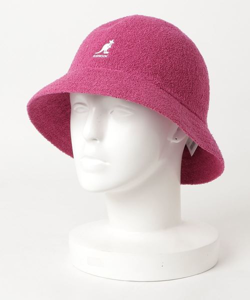 KANGOL（カンゴール）の「KANGOL バミューダカジュアル（ハット・レディース・ホワイト/ブラック/ネイビー/ピンク・M/L）」の9枚目の写真