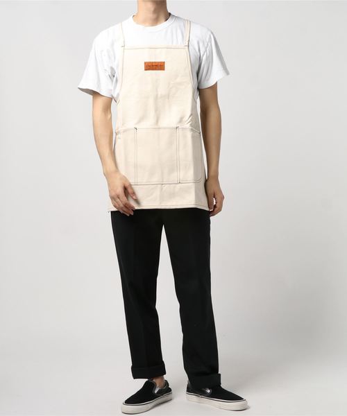 DULTON(ダルトン)の「''EM'' APRON/"EM" エプロン(エプロン・メンズ・カーキ/インディゴブルー/ナチュラル/ライトインディゴブルー/ストライプ・FREE)」の6枚目の写真
