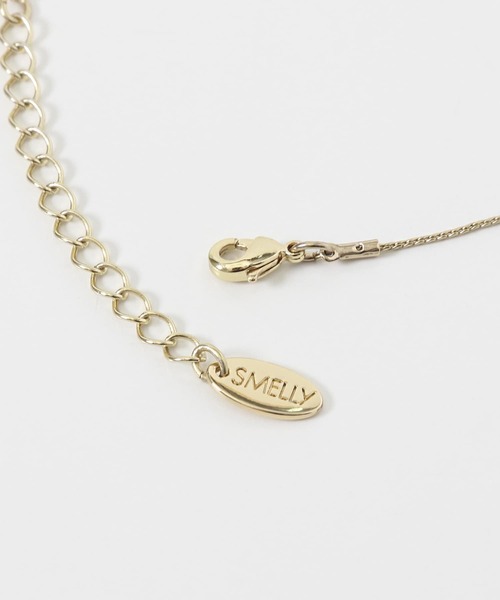 SMELLY（スメリー）の「メタルバーツナガリネックレス（ネックレス・レディース・ゴールド・-）」の2枚目の写真
