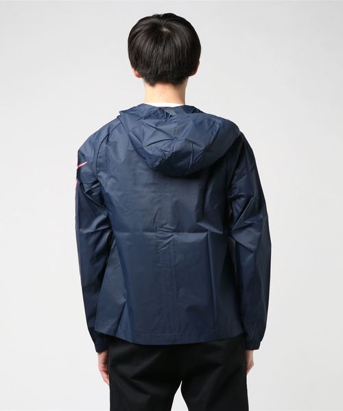 NIKE（ナイキ）の「ナイキ NIKE GEL ウーブントラックフーディジャケット CJ5640（その他アウター・メンズ・ネイビー/ブラック・L/S/XL/M/XXL）」の4枚目の写真