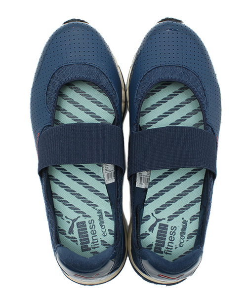 PUMA（プーマ）の「ボディートレイン NEO バレー パーフ (WOMEN) - Body Train（スニーカー・レディース・ホワイト/ブルー/アイボリー・25cm/24cm/22.5cm/23.5cm/24.5cm/23cm/25.5cm）」の4枚目の写真