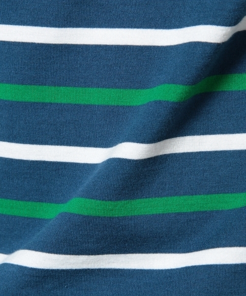 green label relaxing（グリーンレーベルリラクシング）の「◎MLT/BORDER BOAT 7/SLカットソー ◆（Tシャツ/カットソー・メンズ・ホワイト/グレー/コバルトブルー/ブラック・LARGE/SMALL/MEDIUM/X-LARGE）」の15枚目の写真