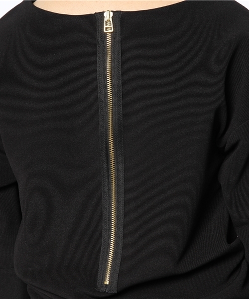 NANO universe（ナノユニバース）の「グログラン*ストライプサロペット（サロペット/オーバーオール・レディース・オフホワイト/ブラック・FREE）」の8枚目の写真