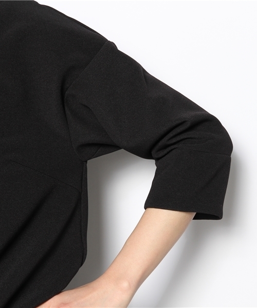 NANO universe（ナノユニバース）の「グログラン*ストライプサロペット（サロペット/オーバーオール・レディース・オフホワイト/ブラック・FREE）」の9枚目の写真