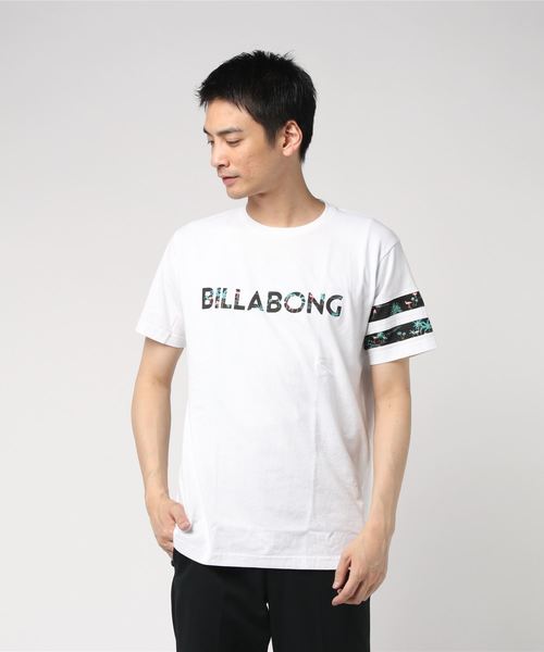 BILLABONG（ビラボン）の「【直営店限定アイテム】BILLABONG メンズ   Ｔシャツ/ビラボン メンズ リンガーT ライン柄　ロゴ（Tシャツ/カットソー・メンズ・ブラック/ホワイト×ブラック/ホワイト系その他・SMALL/MEDIUM/LARGE/X-LARGE）」の6枚目の写真