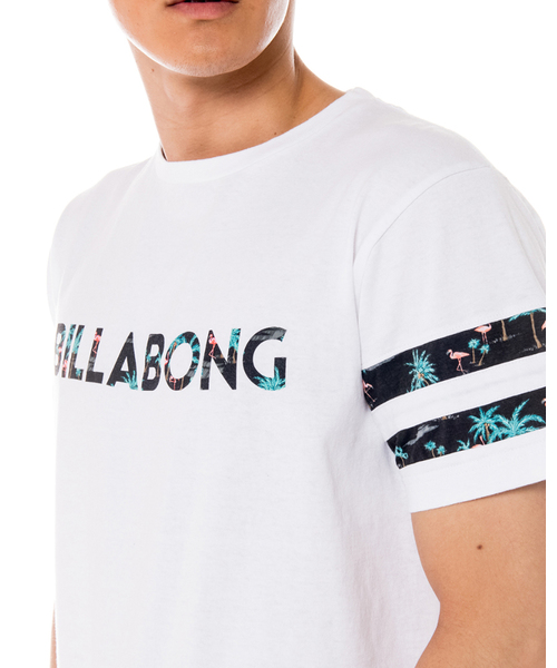BILLABONG（ビラボン）の「【直営店限定アイテム】BILLABONG メンズ   Ｔシャツ/ビラボン メンズ リンガーT ライン柄　ロゴ（Tシャツ/カットソー・メンズ・ブラック/ホワイト×ブラック/ホワイト系その他・SMALL/MEDIUM/LARGE/X-LARGE）」の15枚目の写真