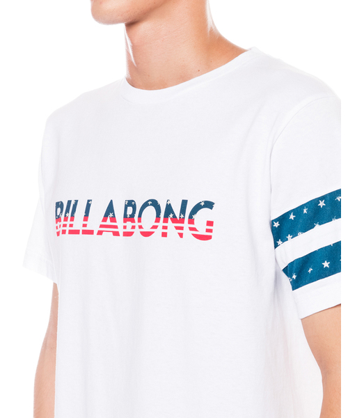 BILLABONG（ビラボン）の「【直営店限定アイテム】BILLABONG メンズ   Ｔシャツ/ビラボン メンズ リンガーT ライン柄　ロゴ（Tシャツ/カットソー・メンズ・ブラック/ホワイト×ブラック/ホワイト系その他・SMALL/MEDIUM/LARGE/X-LARGE）」の16枚目の写真