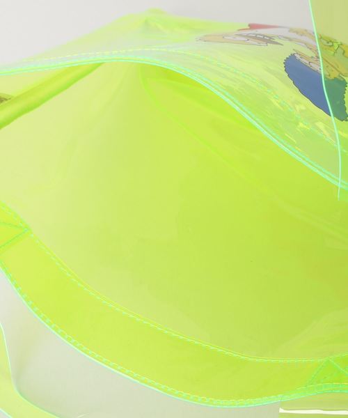 The Simpsons（ザ・シンプソンズ）の「THE Simpsons(シンプソンズ)ミニトート（トートバッグ・レディース・クリア/クリアレッド/クリアイエロー・FREE）」の6枚目の写真