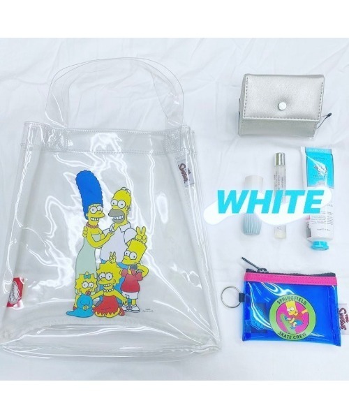 The Simpsons（ザ・シンプソンズ）の「THE Simpsons(シンプソンズ)ミニトート（トートバッグ・レディース・クリア/クリアレッド/クリアイエロー・FREE）」の15枚目の写真