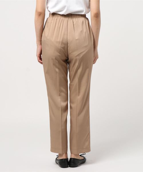 Cheek(チーク)の「ドロストテーパードパンツ(その他パンツ・レディース・ブラック/ベージュ/ピンク・MEDIUM)」の4枚目の写真