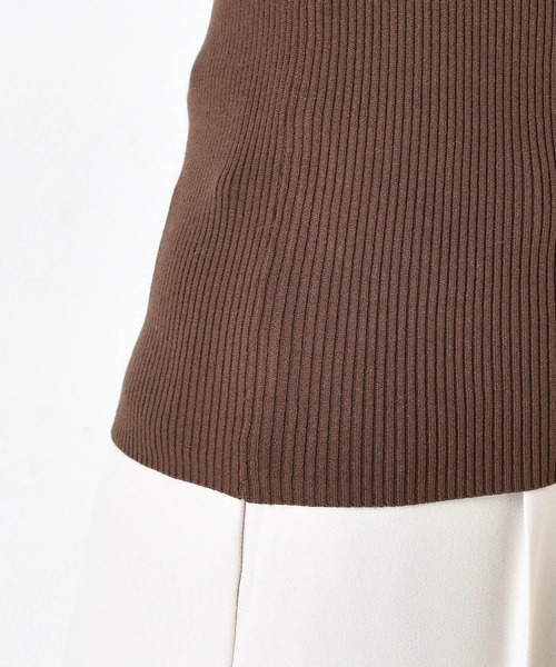 DouDou（ドゥドゥ）の「ゆるVプルオーバー（ニット/セーター・レディース・オフホワイト/ブラック/ダークブラウン/グレイッシュベージュ/ブラウン系その他/ブルー・FREE）」の20枚目の写真