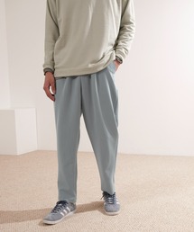 EMMA CLOTHES | TRストレッチスーツ地 ワンタック テーパードセミワイドパンツ EMMA CLOTHES 2022 Spring(スラックス)